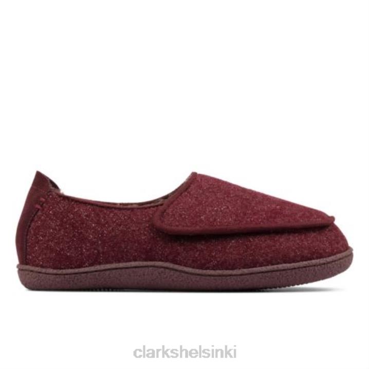 kodin charmi clarks burgundy intrest Clarks naiset 2DHN3895 viininpunainen kiinnostus