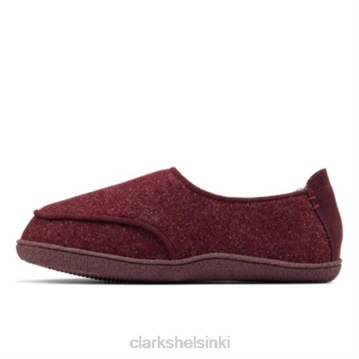 kodin charmi clarks burgundy intrest Clarks naiset 2DHN3895 viininpunainen kiinnostus
