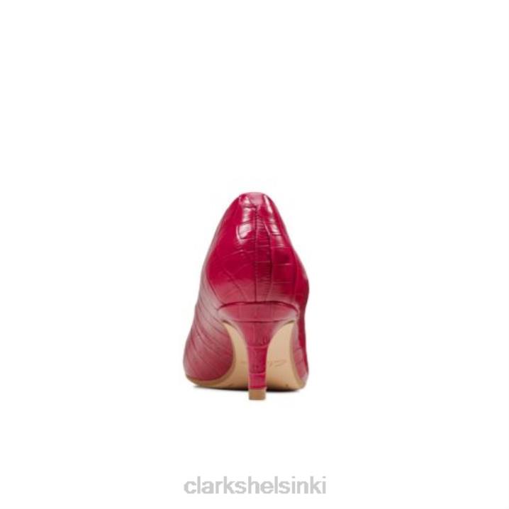 laina 55 Court clarks fuksia krooki Clarks naiset 2DHN4023 fuksia krokki