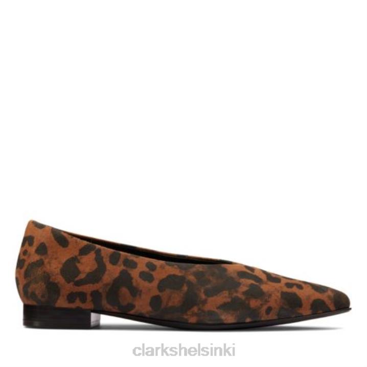 leopardprint laina 15 helppoa clarksia Clarks naiset 2DHN3860 leopardi kuvio