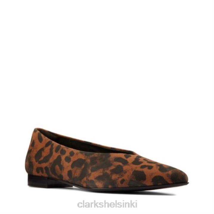 leopardprint laina 15 helppoa clarksia Clarks naiset 2DHN3860 leopardi kuvio
