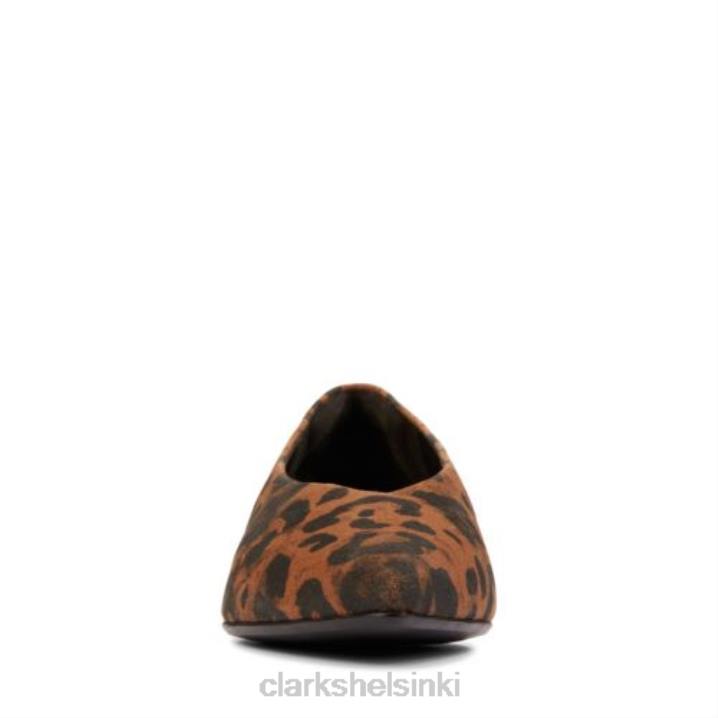 leopardprint laina 15 helppoa clarksia Clarks naiset 2DHN3860 leopardi kuvio