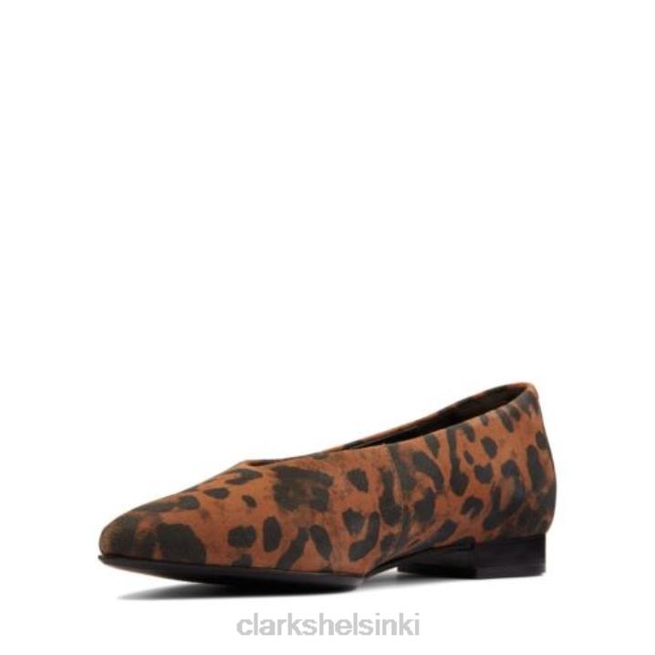 leopardprint laina 15 helppoa clarksia Clarks naiset 2DHN3860 leopardi kuvio