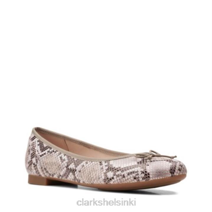luonnollinen käärme clarks couture bloom Clarks naiset 2DHN3939 luonnollinen käärme