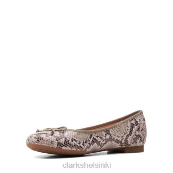 luonnollinen käärme clarks couture bloom Clarks naiset 2DHN3939 luonnollinen käärme
