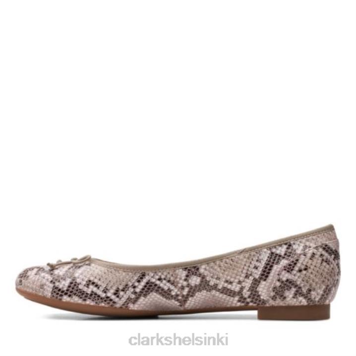 luonnollinen käärme clarks couture bloom Clarks naiset 2DHN3939 luonnollinen käärme
