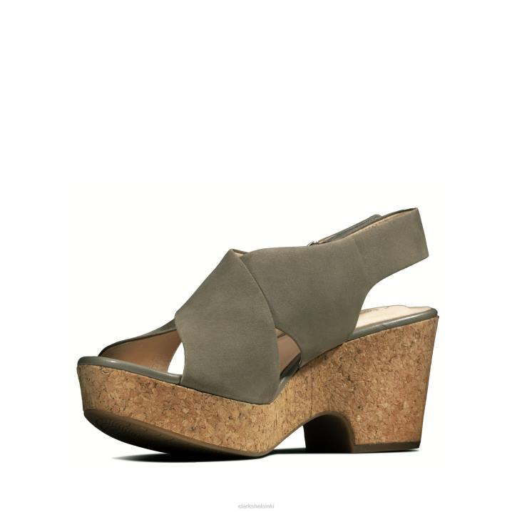 maritsa lara salvia nubuck clarks Clarks naiset 2DHN3198 salvia nubukki