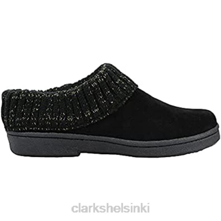 musta kulta naisten avoin selkä pehmeä frotee liukumäki clarks Clarks naiset 2DHN4 musta kulta