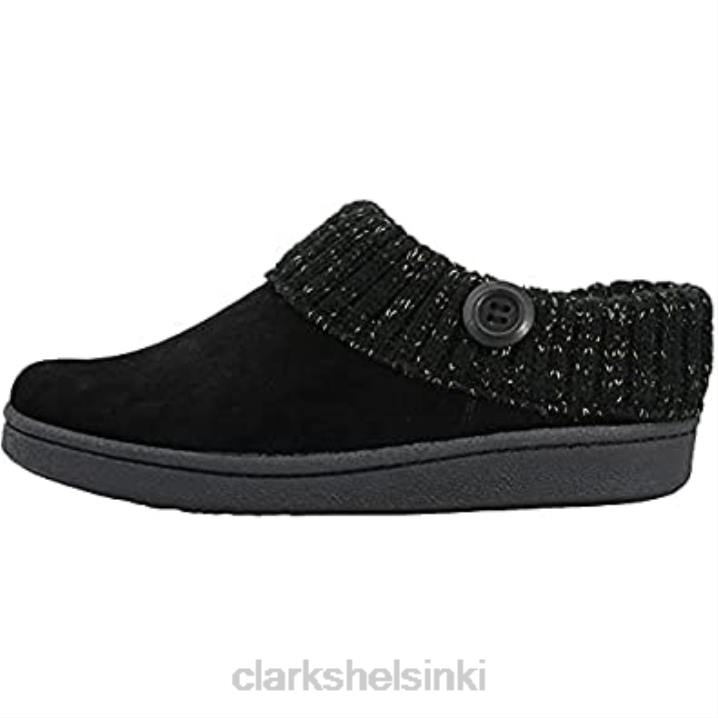 musta kulta naisten avoin selkä pehmeä frotee liukumäki clarks Clarks naiset 2DHN4 musta kulta