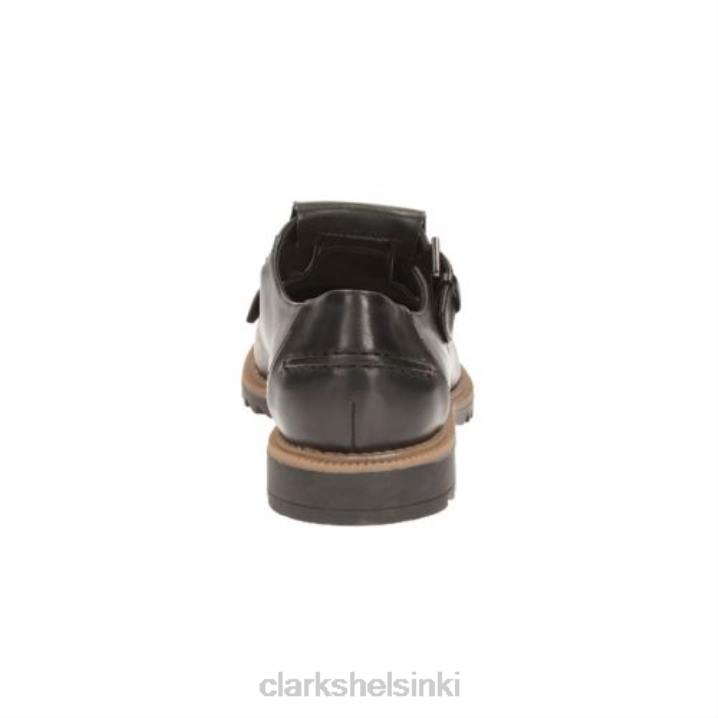 musta nahka clarks griff mia Clarks naiset 2DHN3883 musta nahka
