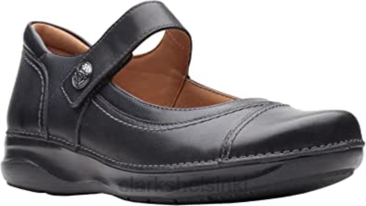 musta nahka clarks naisten appley walk mary jane Clarks naiset 2DHN2064