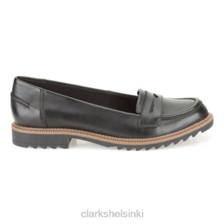 musta nahka griff milly clarks Clarks naiset 2DHN3884 musta nahka