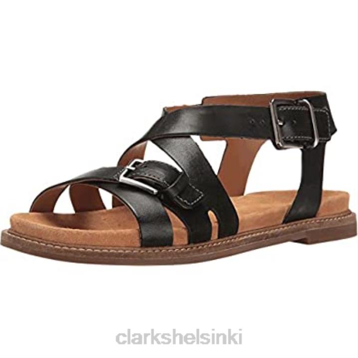musta nahkainen clarks naisten corsio bambi alusta Clarks naiset 2DHN2851 musta nahka
