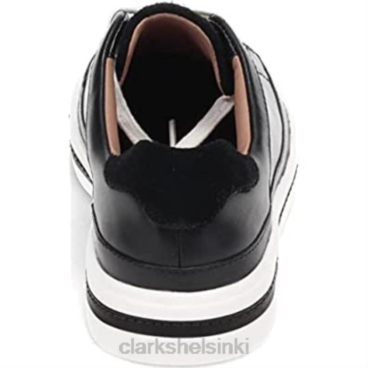 musta nahkainen clarks naisten un maui solmio kenkä Clarks naiset 2DHN739 musta nahka