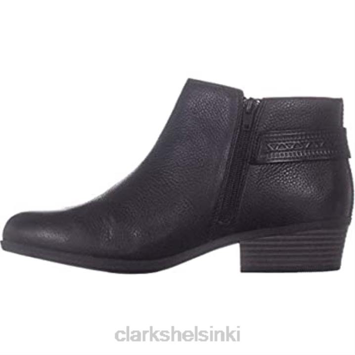 musta naisten addiy kara nahka mantelivarvas nilkka muoti rusketus clarks Clarks naiset 2DHN532 musta