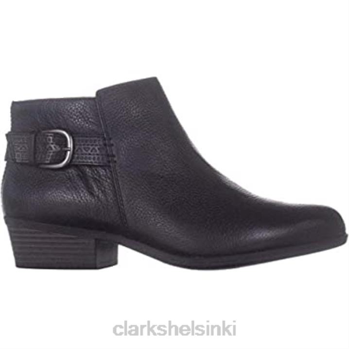 musta naisten addiy kara nahka mantelivarvas nilkka muoti rusketus clarks Clarks naiset 2DHN532 musta