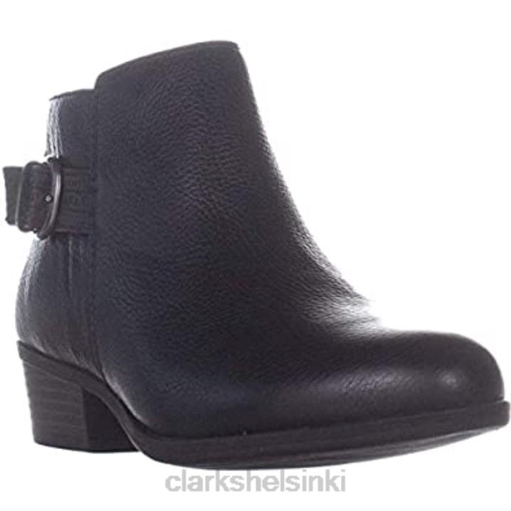 musta naisten addiy kara nahka mantelivarvas nilkka muoti rusketus clarks Clarks naiset 2DHN532 musta