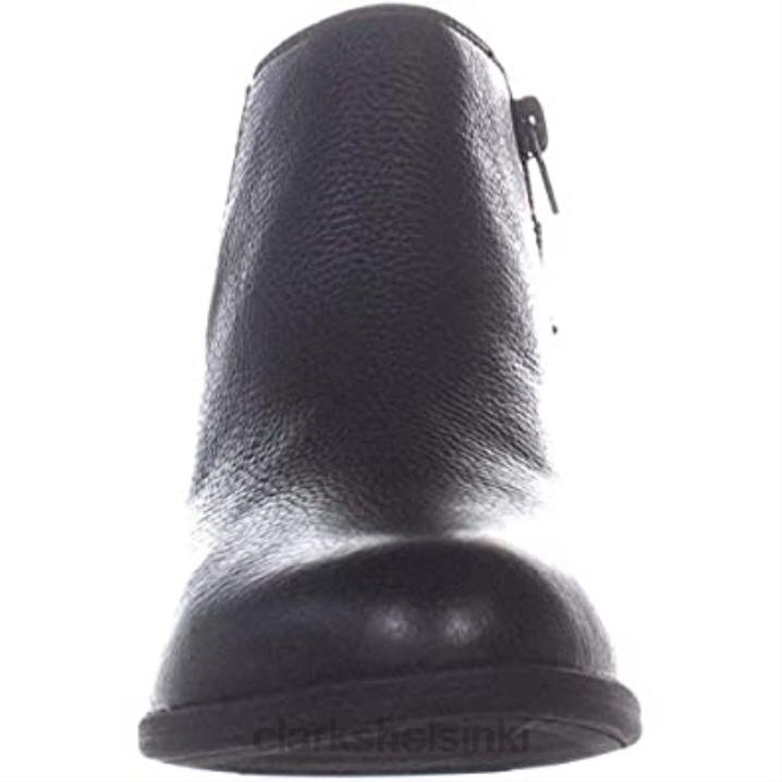 musta naisten addiy kara nahka mantelivarvas nilkka muoti rusketus clarks Clarks naiset 2DHN532 musta