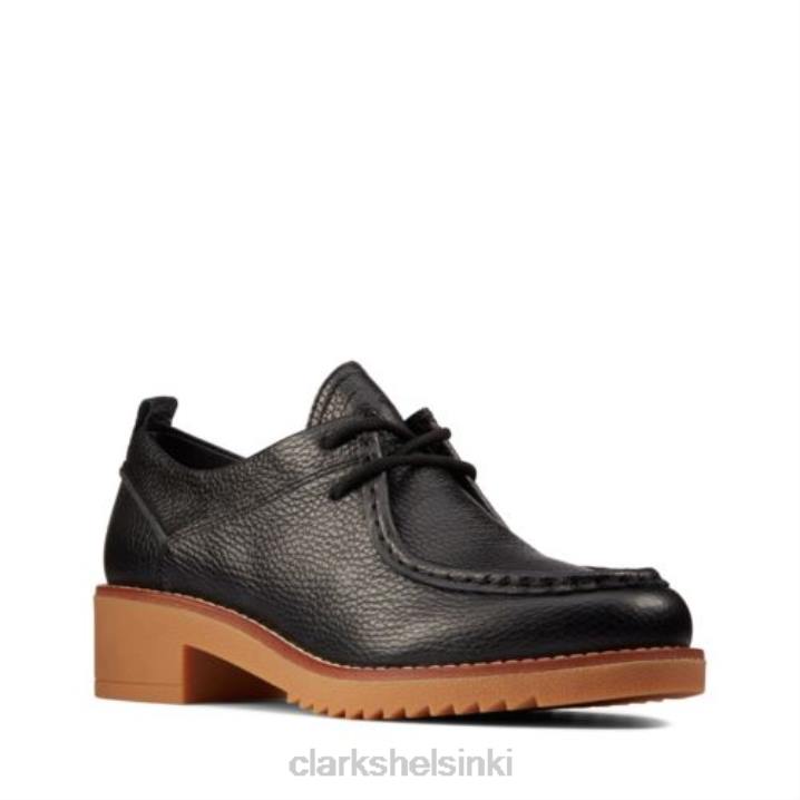 musta tummutettu clarks eden mid pitsiä Clarks naiset 2DHN3923 musta romahti