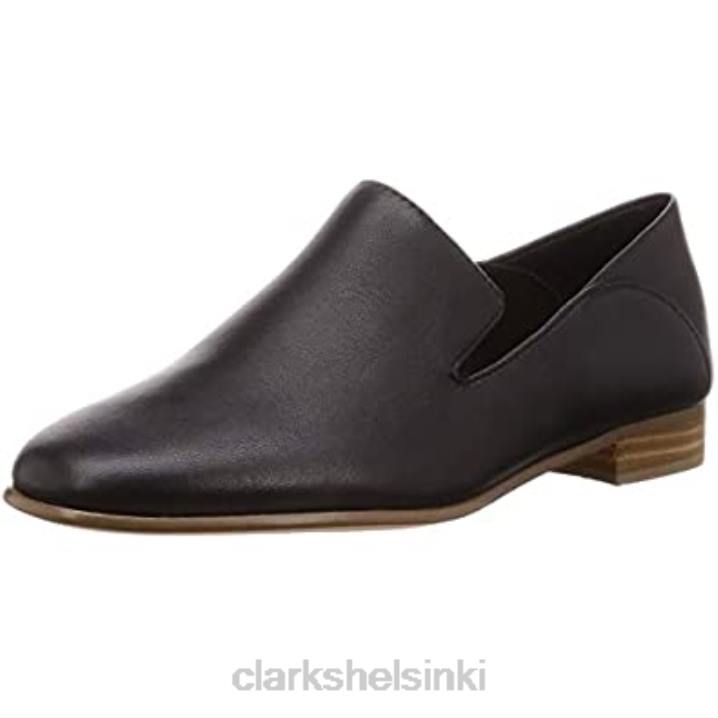 mustat naisten puhtaat viola_mocassins clarkit Clarks naiset 2DHN756 musta nahka musta nahka