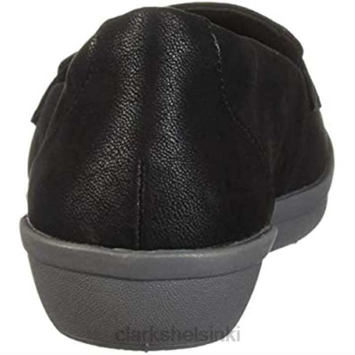 naisten 26137762 ayla muoto clarks musta synteettinen nubukki Clarks naiset 2DHN1909 musta synteettinen nubukki