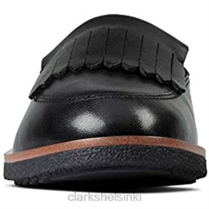 naisten griff kilt mocassins clarks musta Clarks naiset 2DHN671 musta nahka