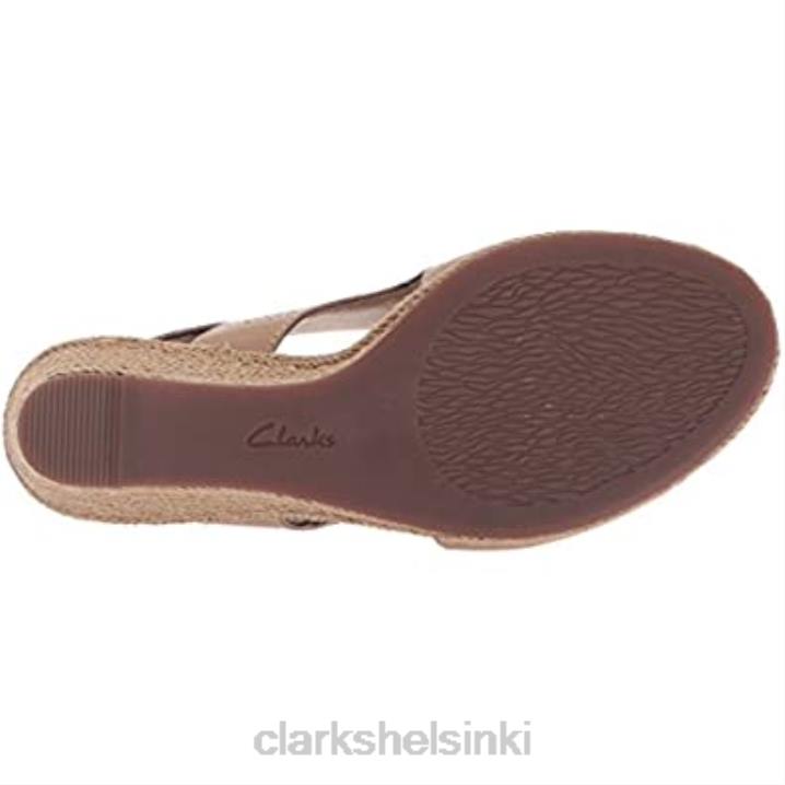 naisten lafley rosen platform clarks hiekkanahkaa Clarks naiset 2DHN1373 hiekka nahkaa