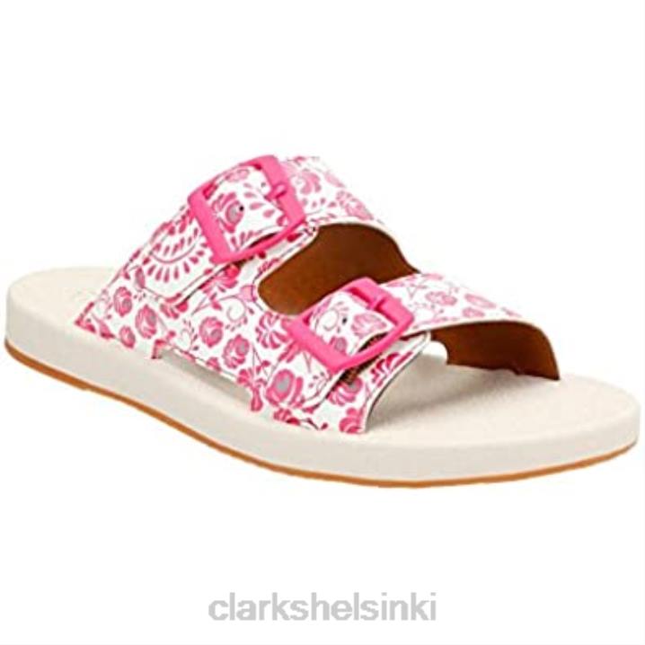 naisten paylor myra slide clarks fuksia synteettinen Clarks naiset 2DHN255 fuksia synteettinen