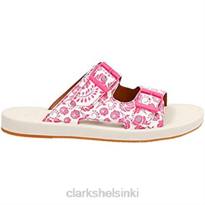 naisten paylor myra slide clarks fuksia synteettinen Clarks naiset 2DHN255 fuksia synteettinen