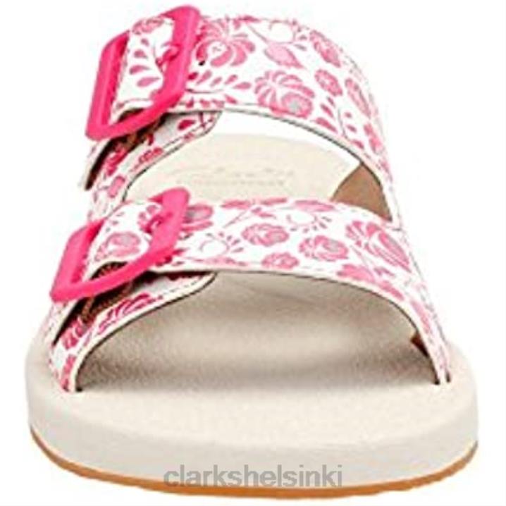 naisten paylor myra slide clarks fuksia synteettinen Clarks naiset 2DHN255 fuksia synteettinen
