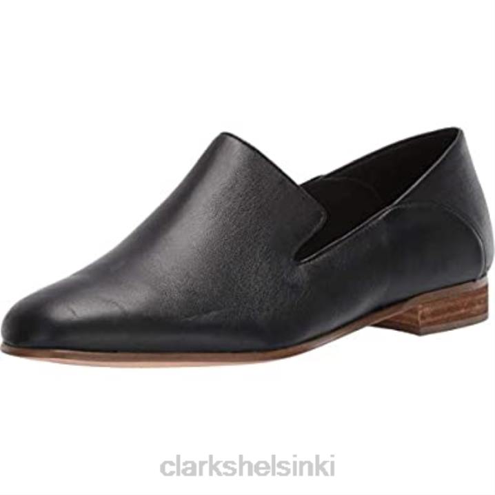 naisten puhdas alttoviulu musta nahka clarks Clarks naiset 2DHN1303