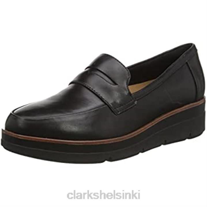 naisten shaylstep mule clarks musta nahka Clarks naiset 2DHN2733 musta nahka