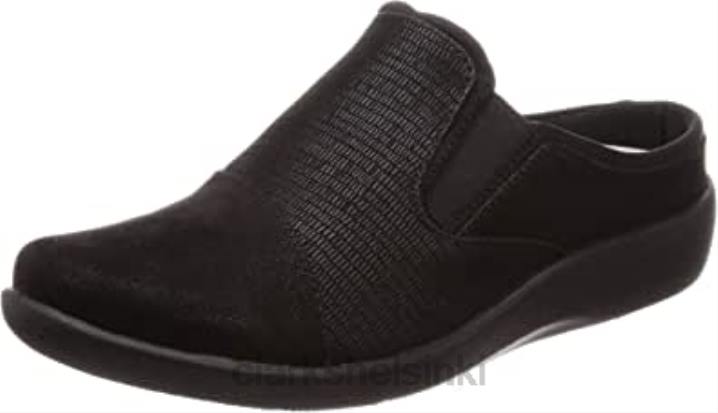 naisten sillian free clog clarks musta Clarks naiset 2DHN1261 musta