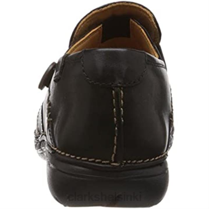naisten un loop mocassins clarks musta Clarks naiset 2DHN1933 musta nahka