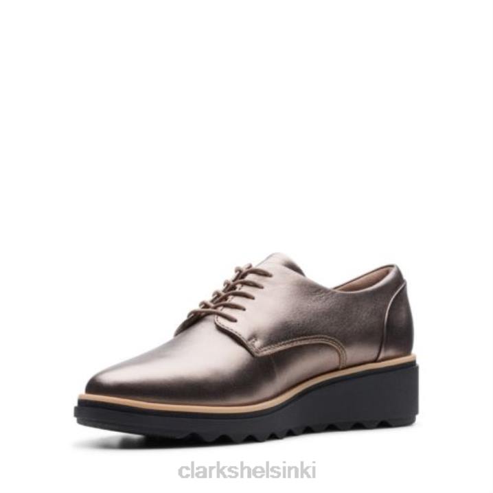 pebble metallinen nahka clarks sharon noel Clarks naiset 2DHN4024 pebble metallinen nahka