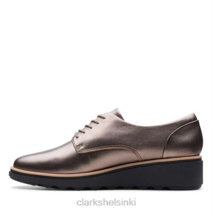 pebble metallinen nahka clarks sharon noel Clarks naiset 2DHN4024 pebble metallinen nahka