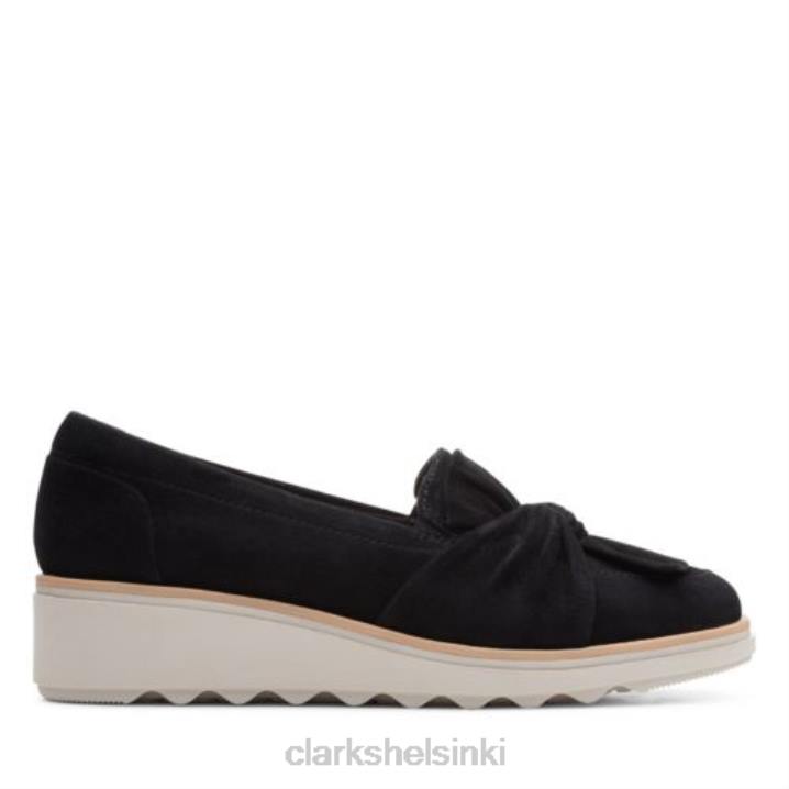 sharon dasher musta mokkanahka clarks Clarks naiset 2DHN3878 musta mokka