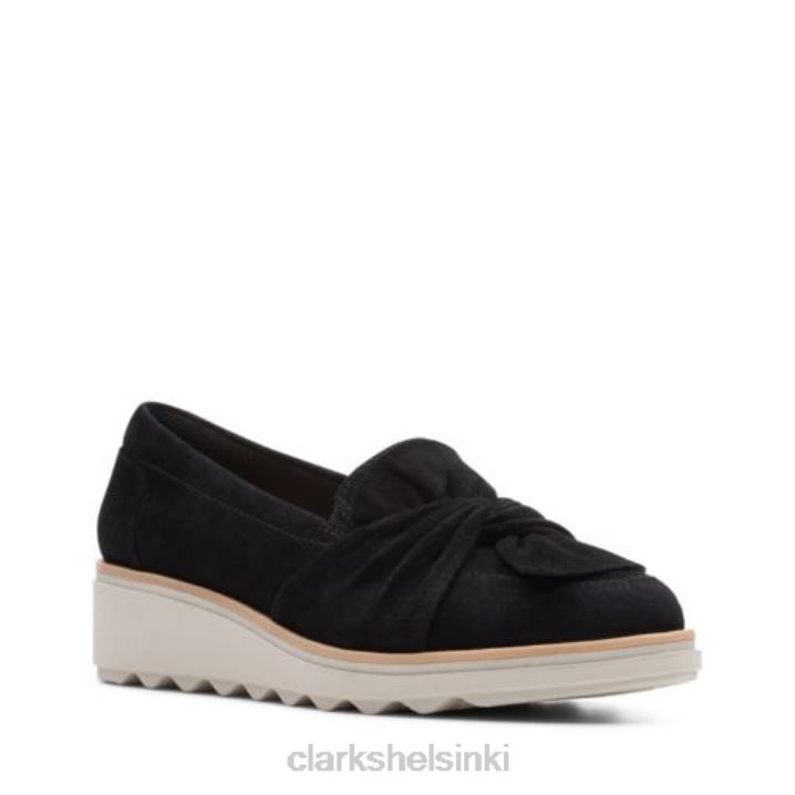 sharon dasher musta mokkanahka clarks Clarks naiset 2DHN3878 musta mokka