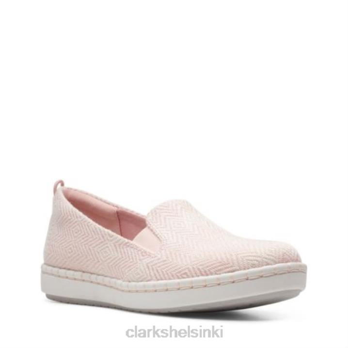 step g matalan liukumisen vaaleanpunaiset tekstiilit Clarks naiset 2DHN4022 pinkki tekstiili