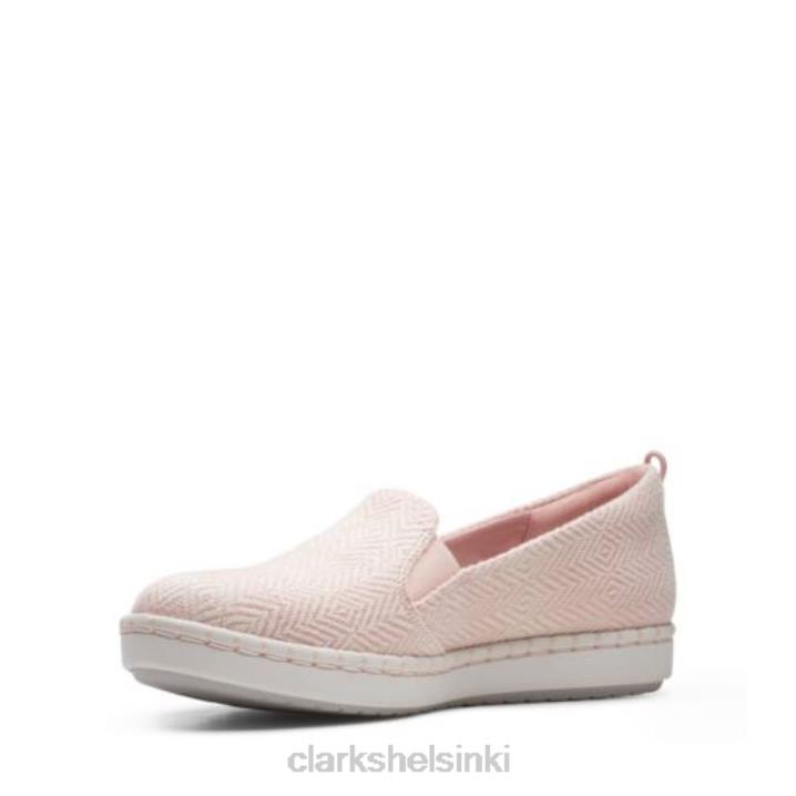 step g matalan liukumisen vaaleanpunaiset tekstiilit Clarks naiset 2DHN4022 pinkki tekstiili