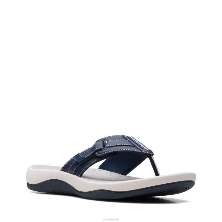 sunmaze daisy laivastonsininen synteettinen clarks Clarks naiset 2DHN3406 laivastonsininen synteettinen