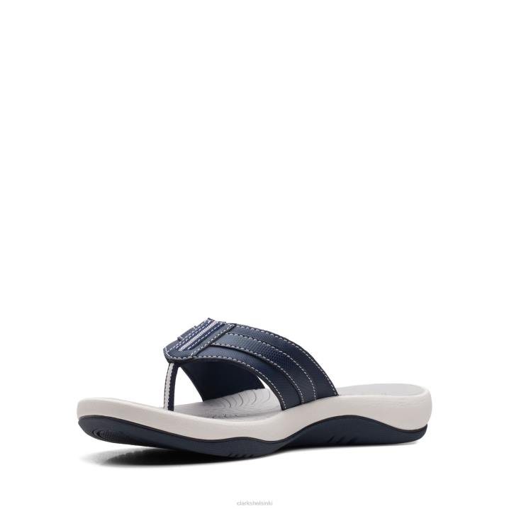 sunmaze daisy laivastonsininen synteettinen clarks Clarks naiset 2DHN3406 laivastonsininen synteettinen