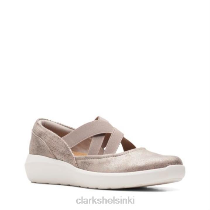 taupe metallinen kayleigh cove clarks Clarks naiset 2DHN3964 taupe metallinen