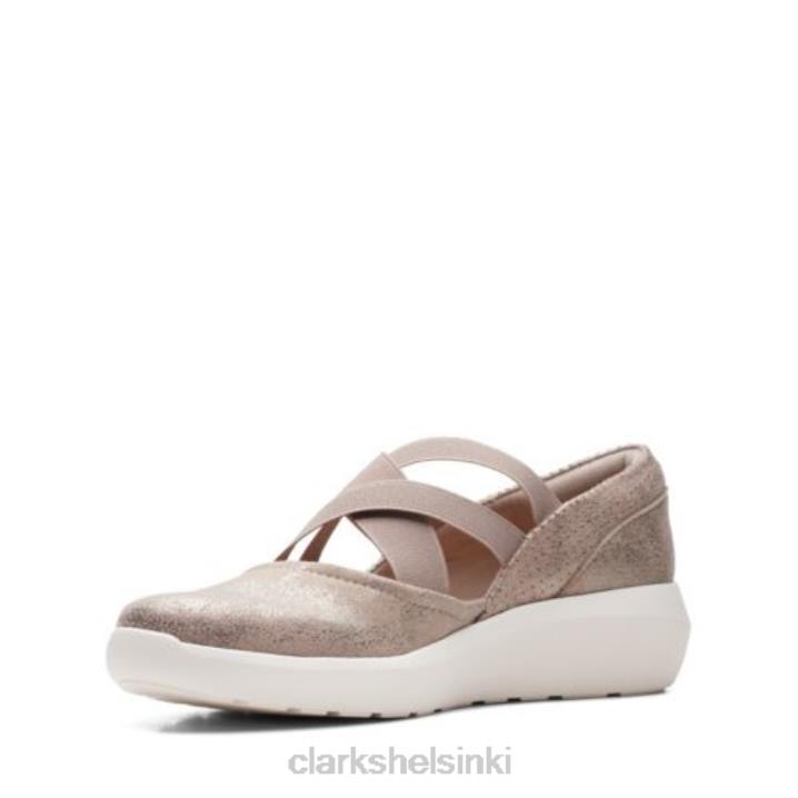 taupe metallinen kayleigh cove clarks Clarks naiset 2DHN3964 taupe metallinen