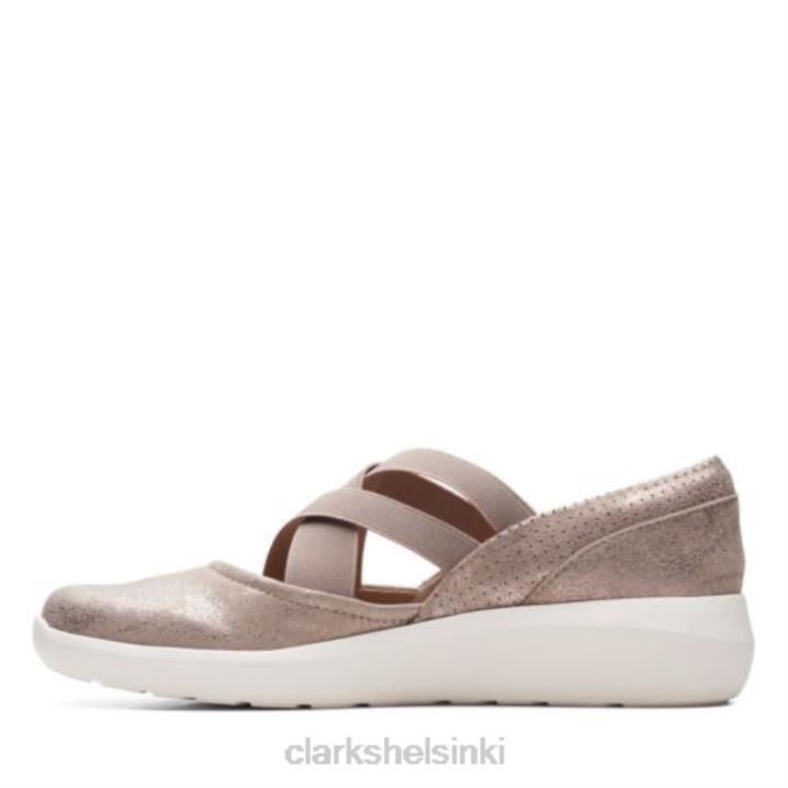 taupe metallinen kayleigh cove clarks Clarks naiset 2DHN3964 taupe metallinen
