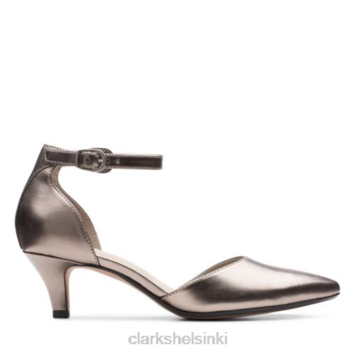 tinametallinen synteettinen linvale edyth clarks Clarks naiset 2DHN4036 tinametallinen synteettinen