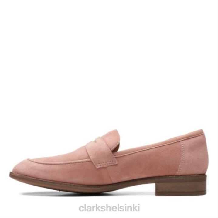 trish rose rose mokkanahka clarks Clarks naiset 2DHN3950 ruusu mokka