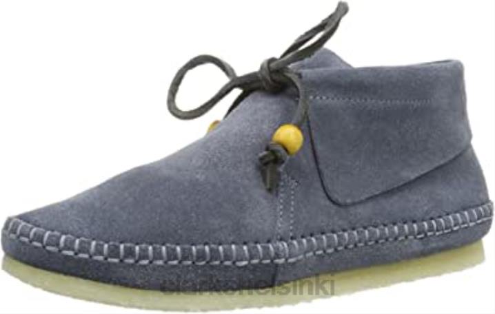 tyler weave naisten nauhakengät clarks blue blau denim blue sde Clarks naiset 2DHN1983 blau denim sininen sde