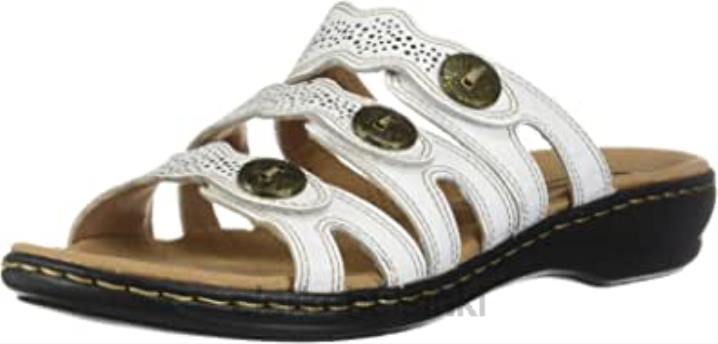 valkoinen clarks naisten leisa grace alusta Clarks naiset 2DHN1176 valkoinen