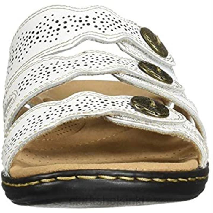 valkoinen clarks naisten leisa grace alusta Clarks naiset 2DHN1176 valkoinen